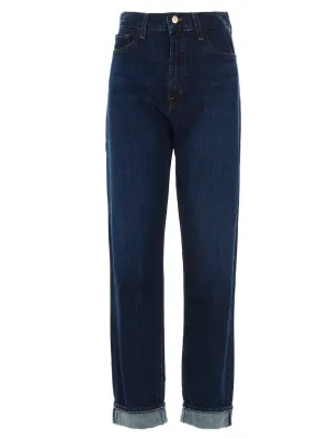 J Brand Tate Mid-Rise Straight Leg Jeans
