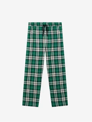 Jim Jam Men's Organic Cotton Pyjama Trousers | Green