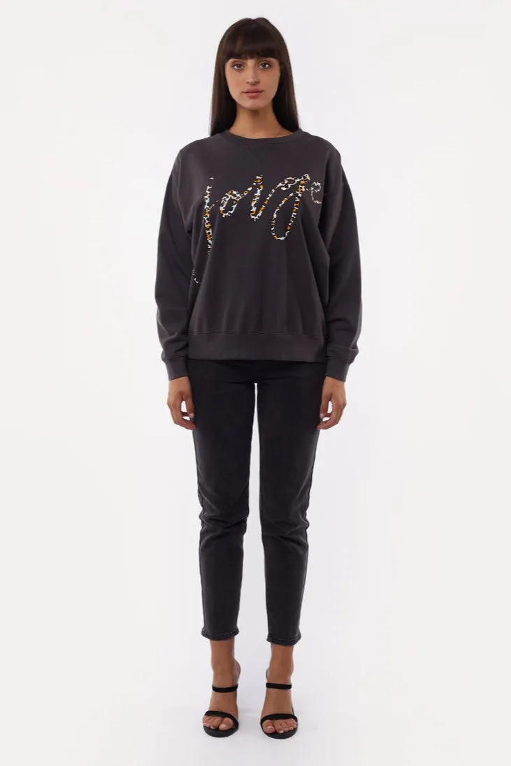 Jorge Nova Fleece Washed Black