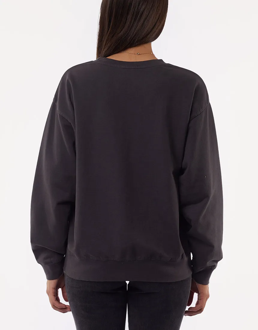 Jorge Nova Fleece Washed Black
