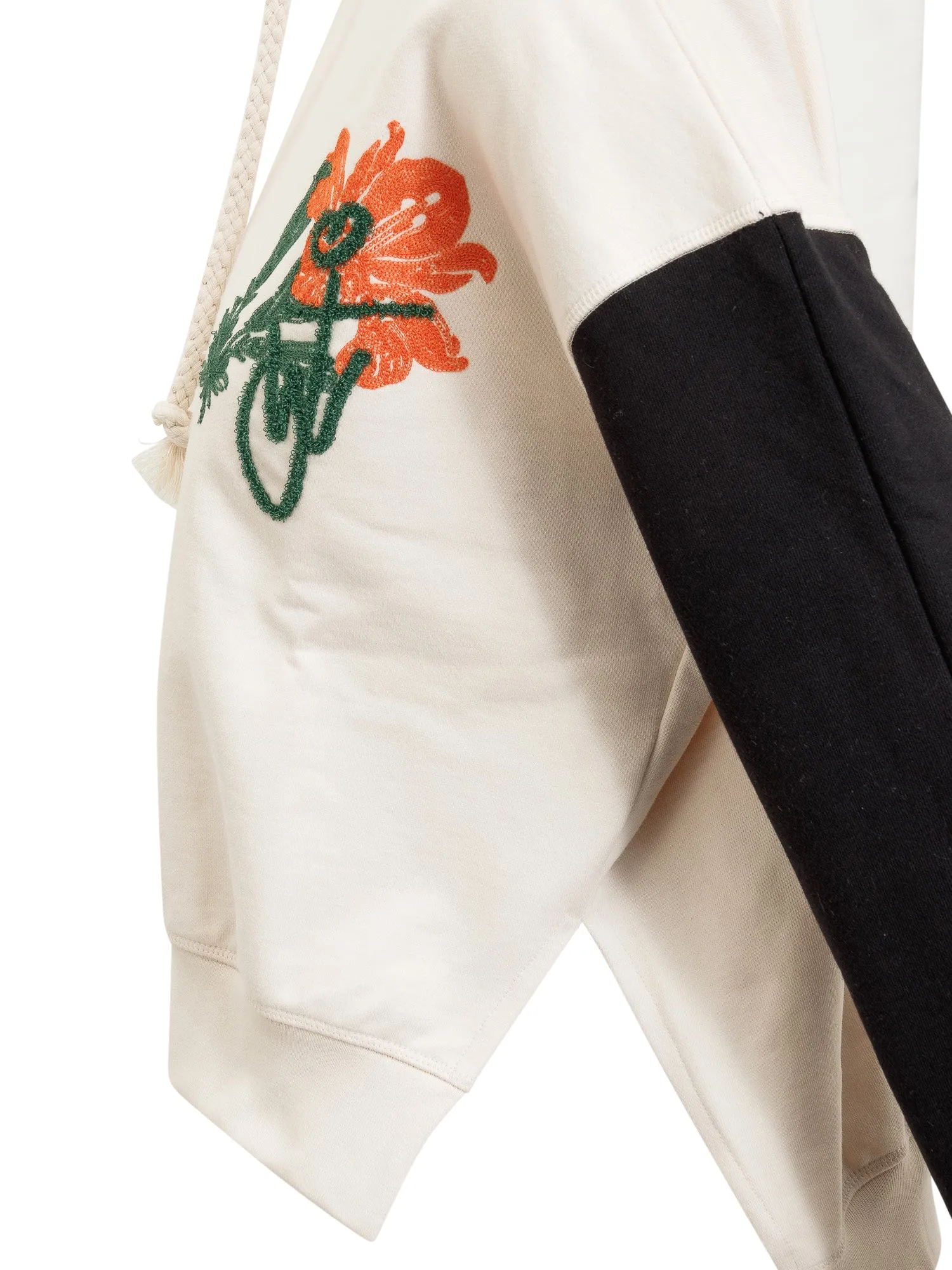 JW Anderson Relaxed-Fit Cropped Hoodie