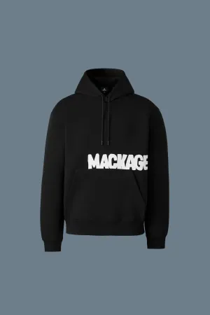 KRYSTIAN-PR Double-face Jersey Logo Hoodie Black