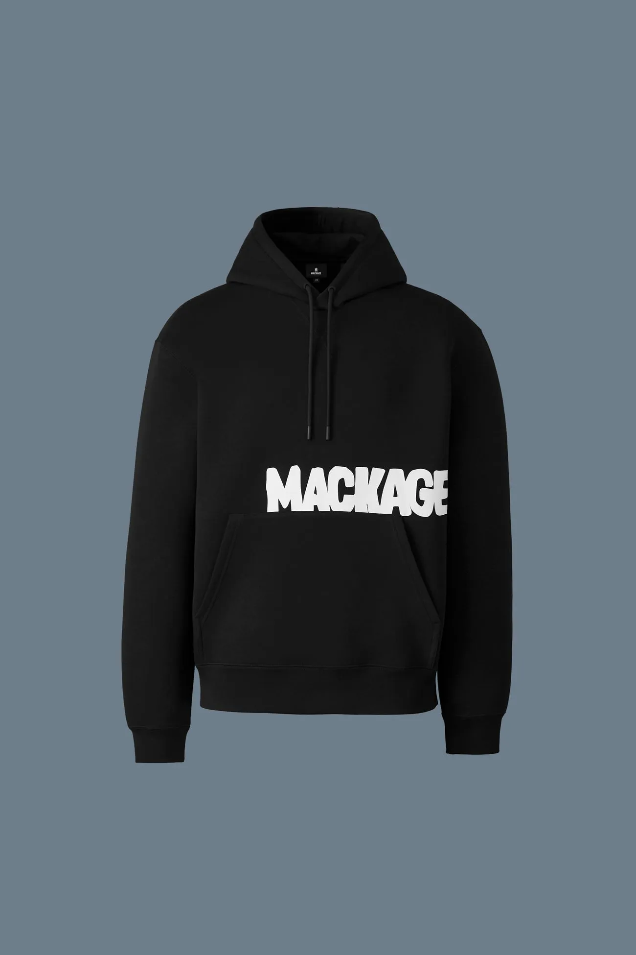 KRYSTIAN-PR Double-face Jersey Logo Hoodie Black