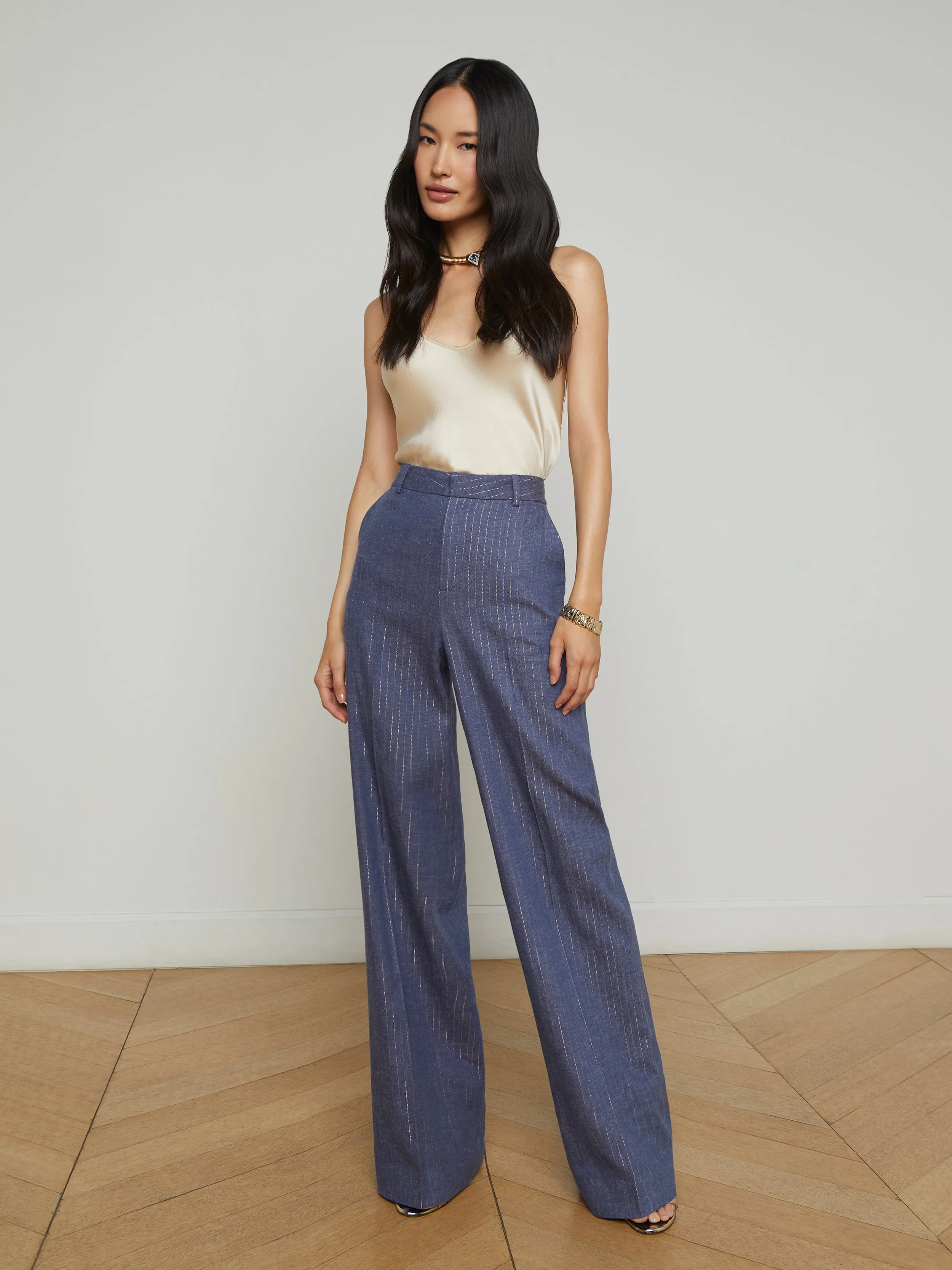 Livvy Pinstriped Trouser