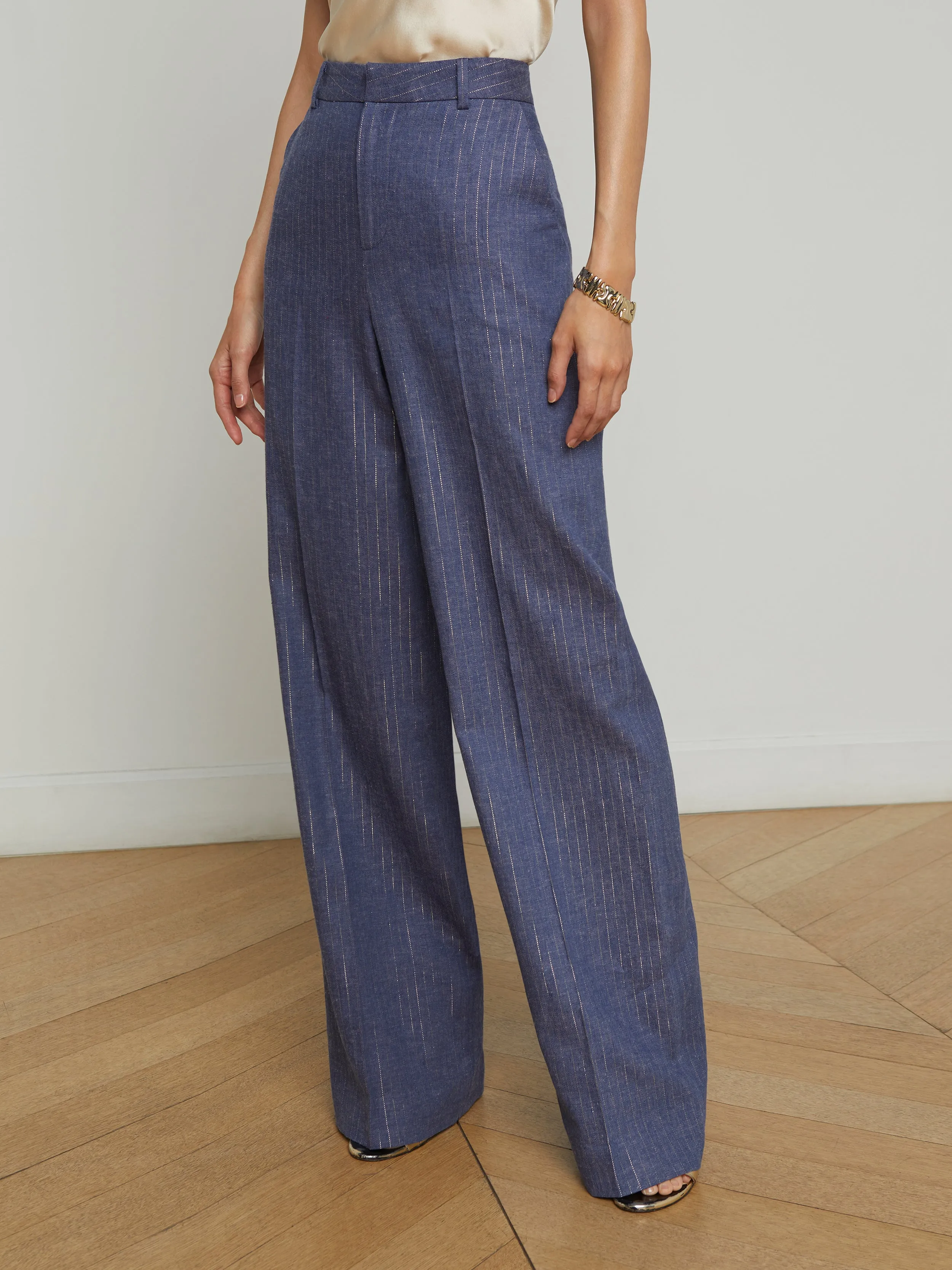 Livvy Pinstriped Trouser