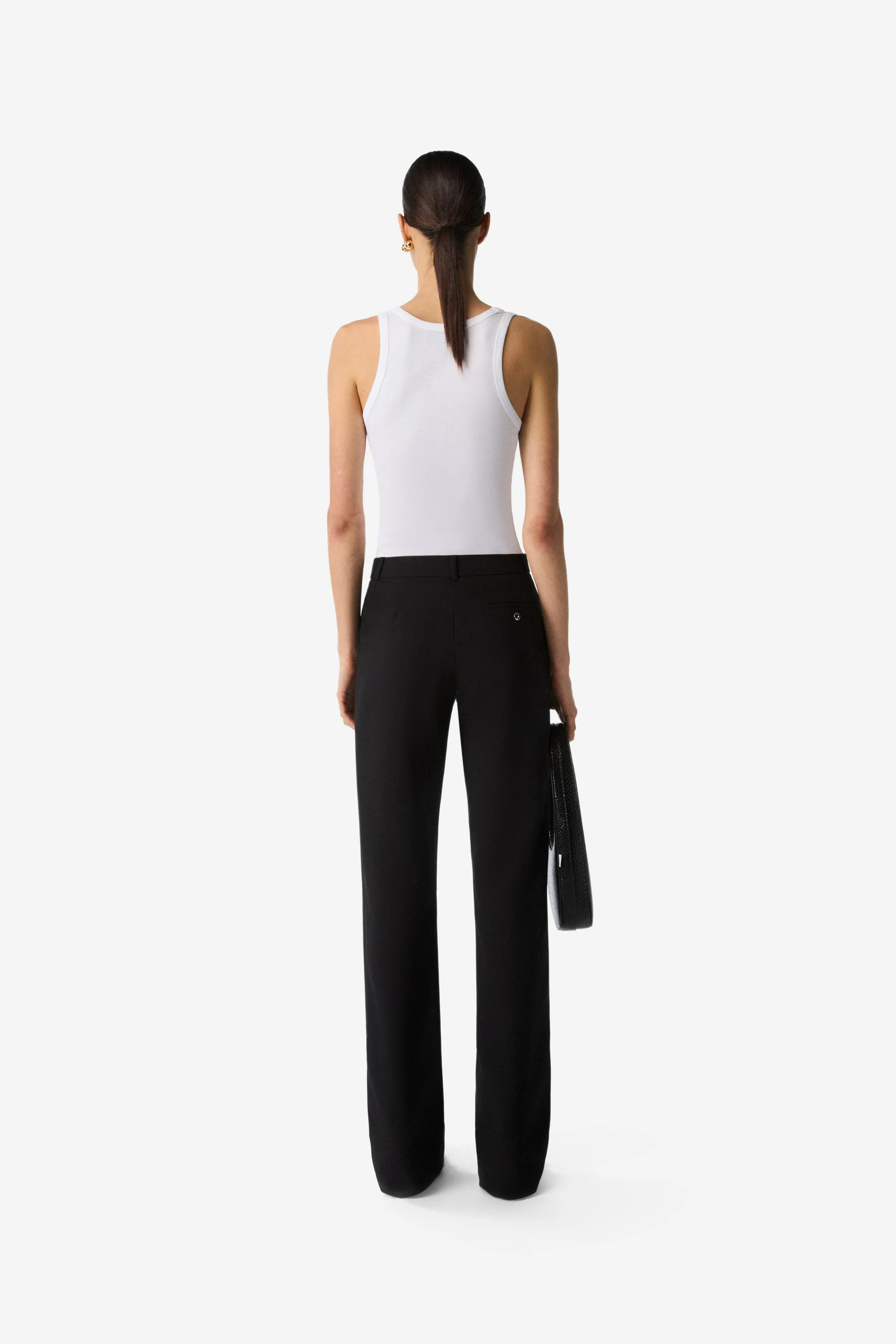 Loose Fit Tailored Trousers