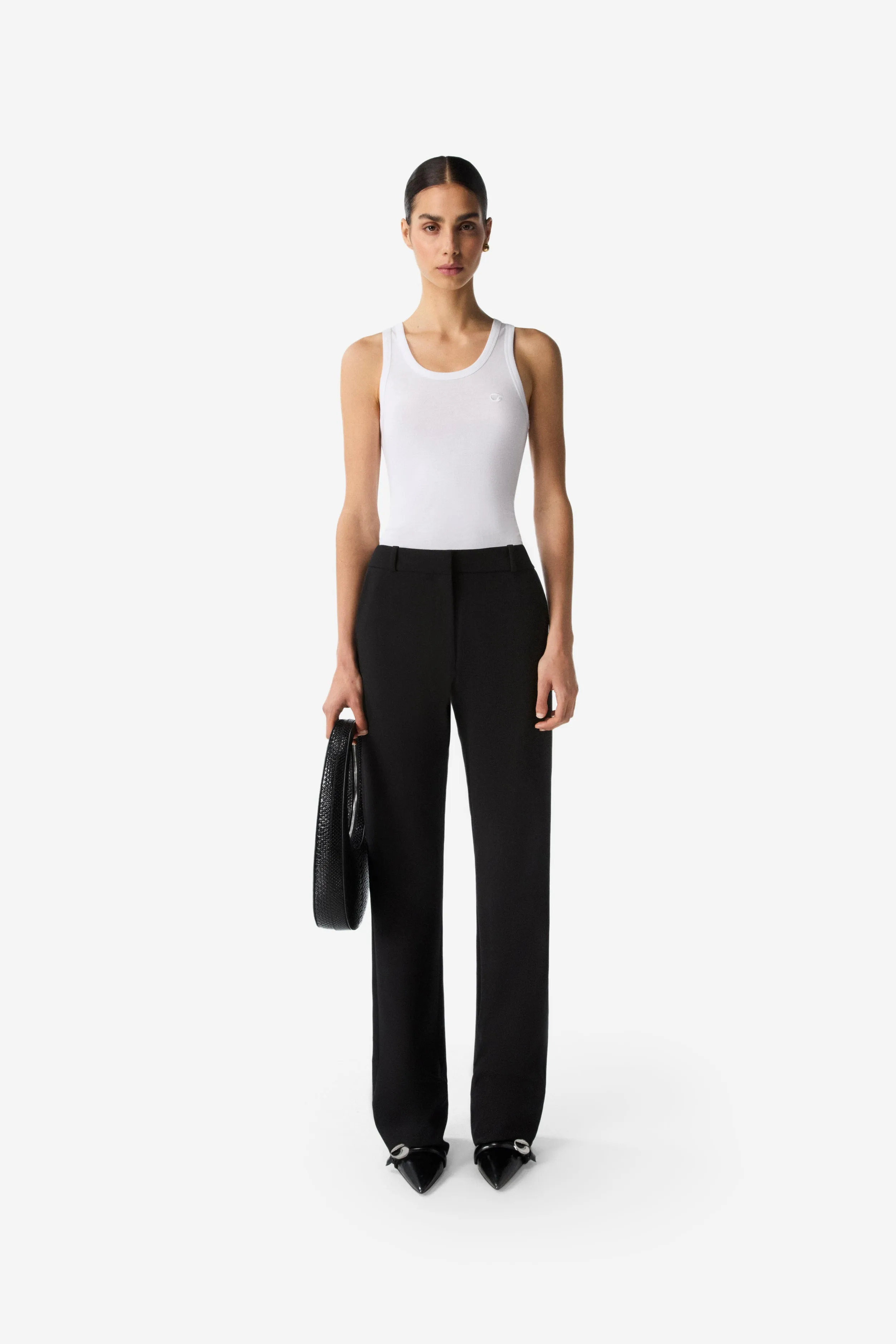 Loose Fit Tailored Trousers