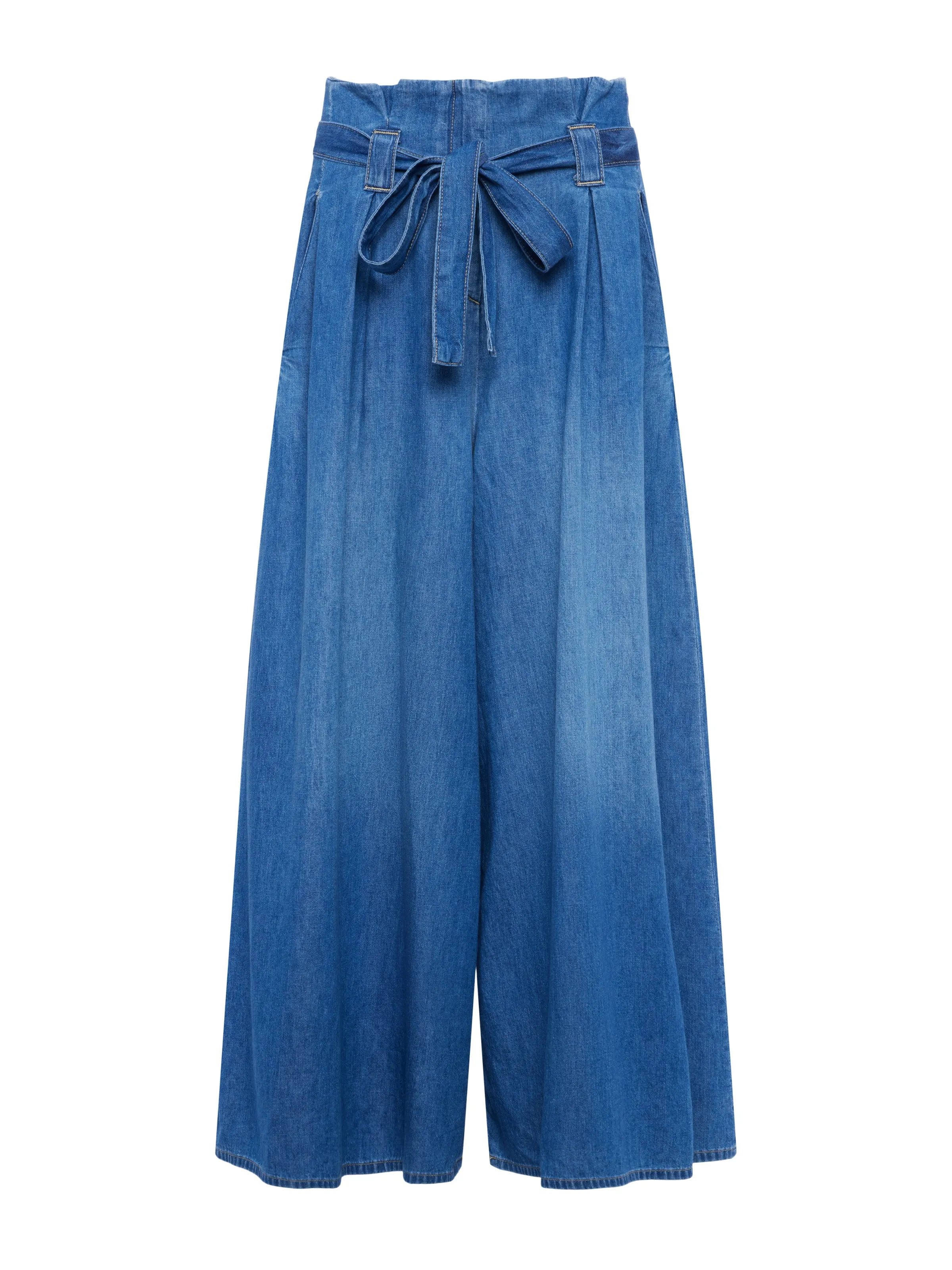 Lowen Cropped Wide-Leg Jean