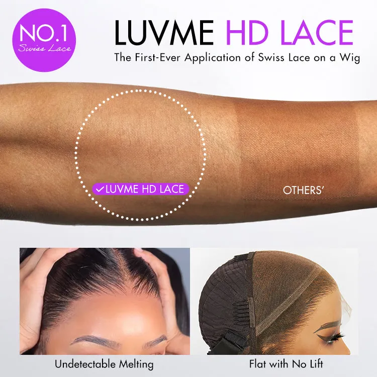 Luvme Hair Mature Bouncy Left C Part Loose Wave Glueless Minimalist HD Lace Wig Pre Cut Lace