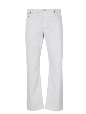 Maison Margiela Mid Rise Straight Leg Jeans