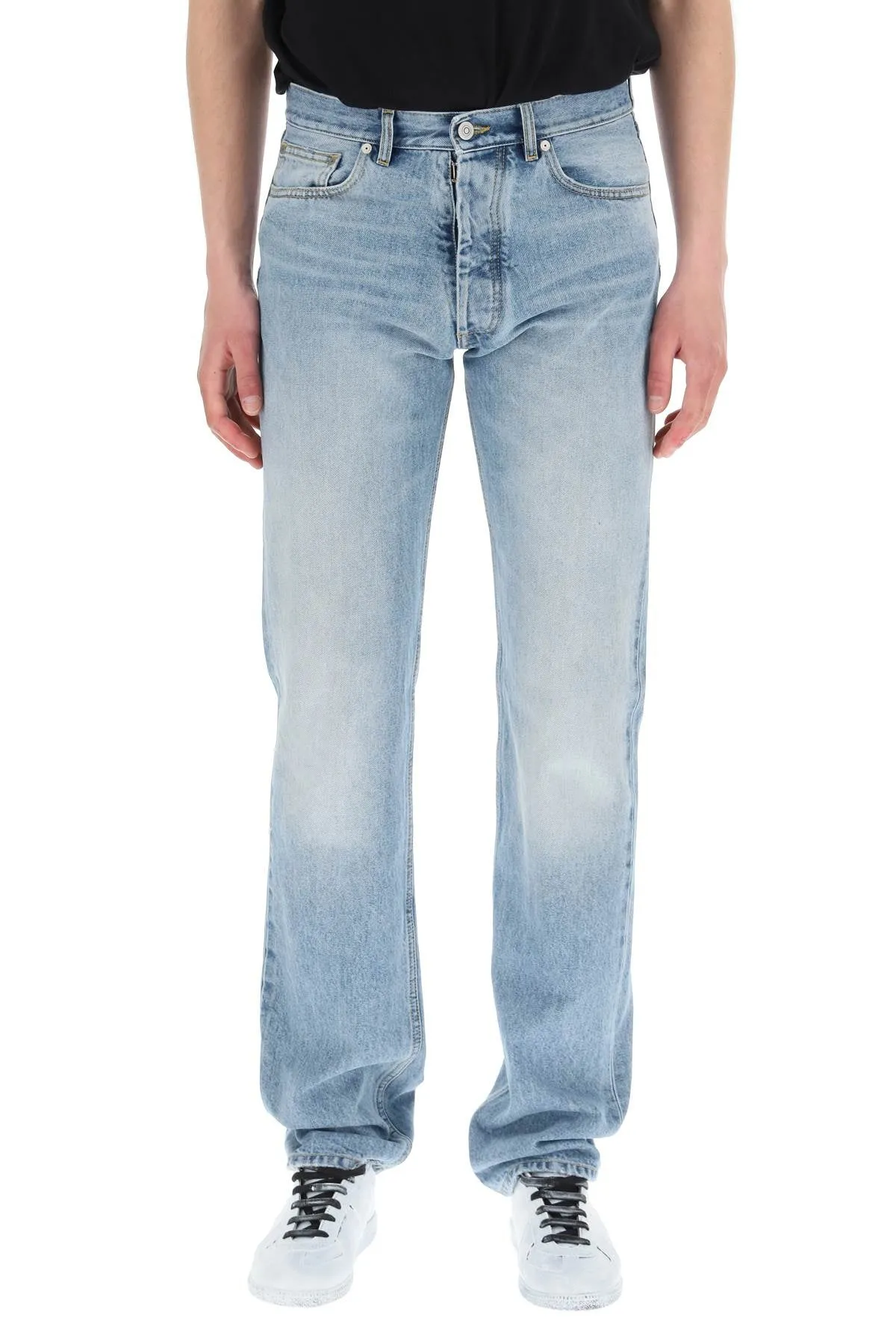 Maison Margiela Straight-Leg Washed Jeans