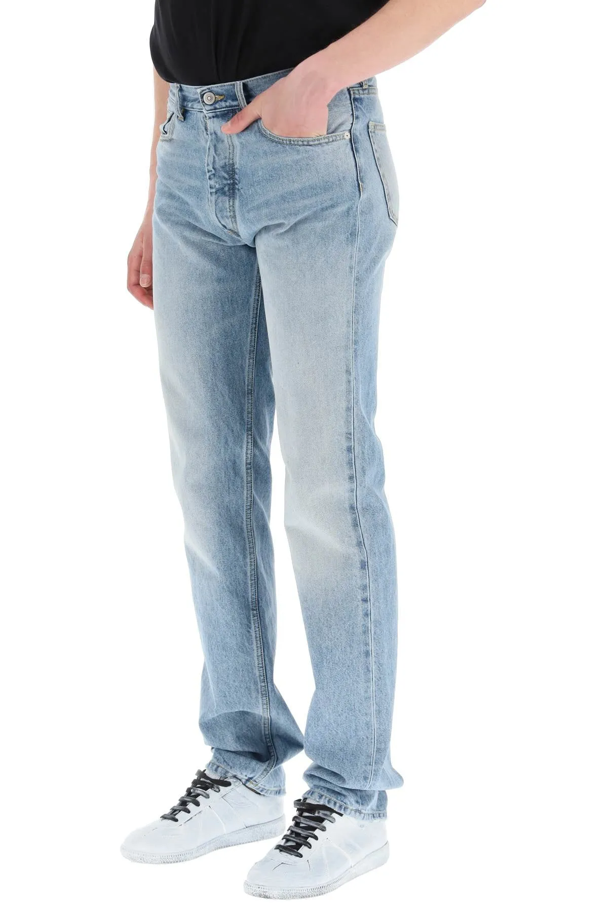 Maison Margiela Straight-Leg Washed Jeans