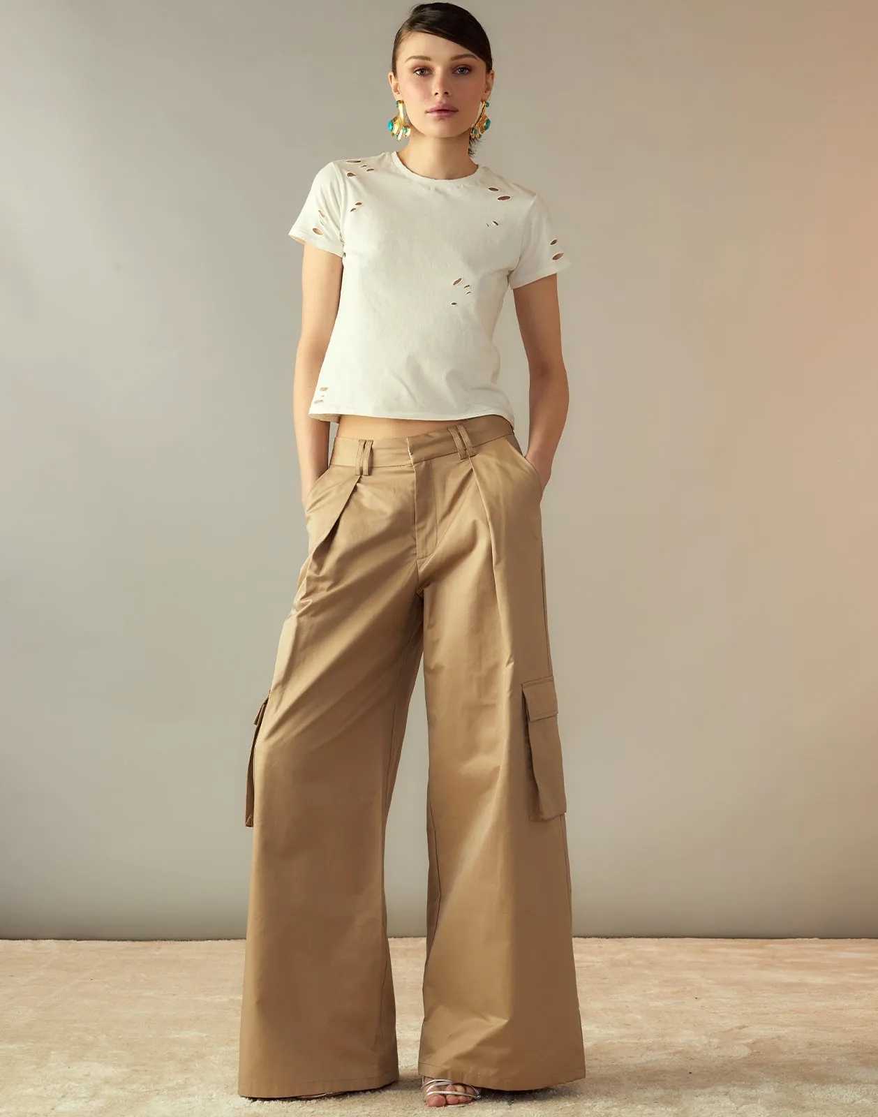 Marbella Cotton Cargo Pant