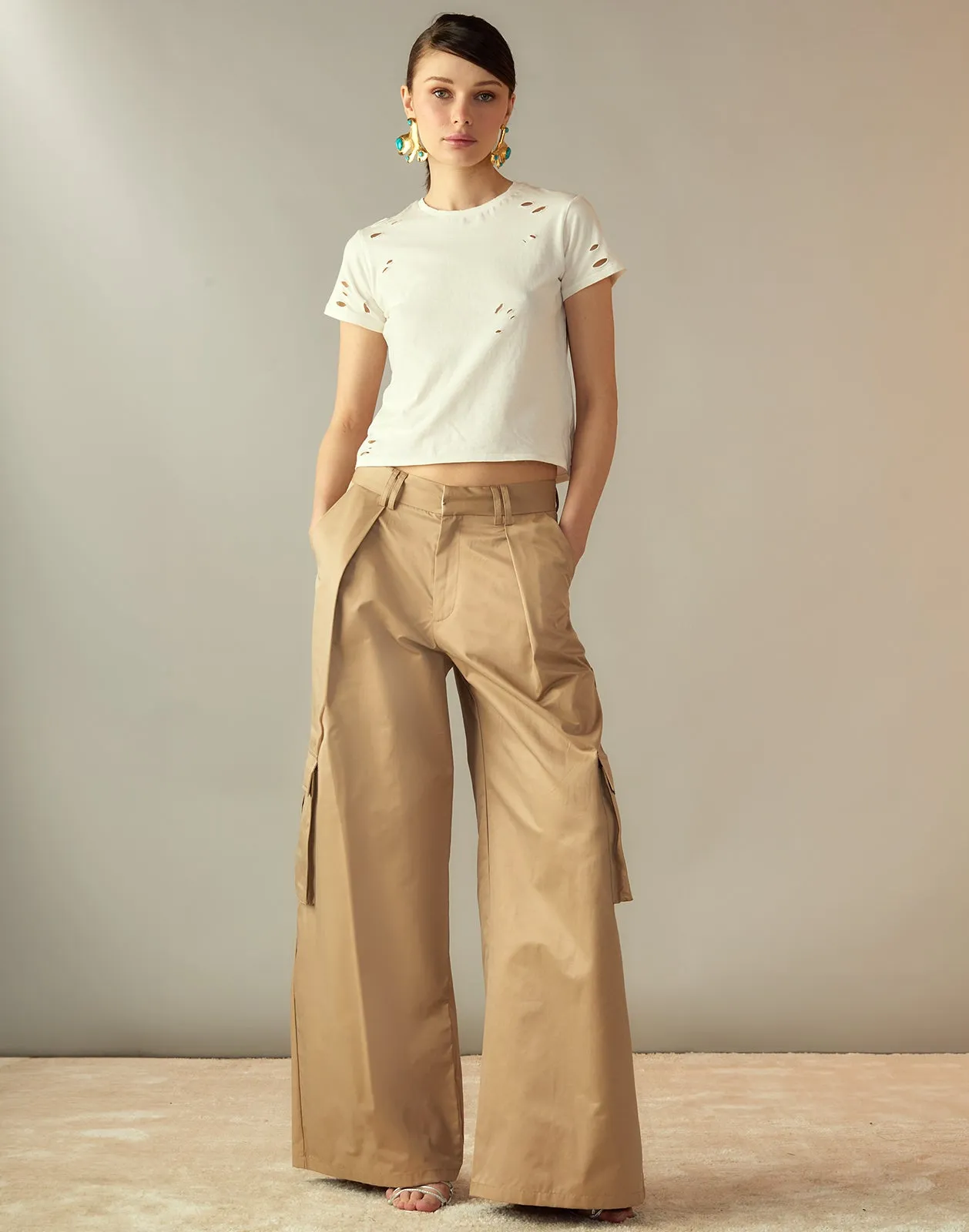 Marbella Cotton Cargo Pant