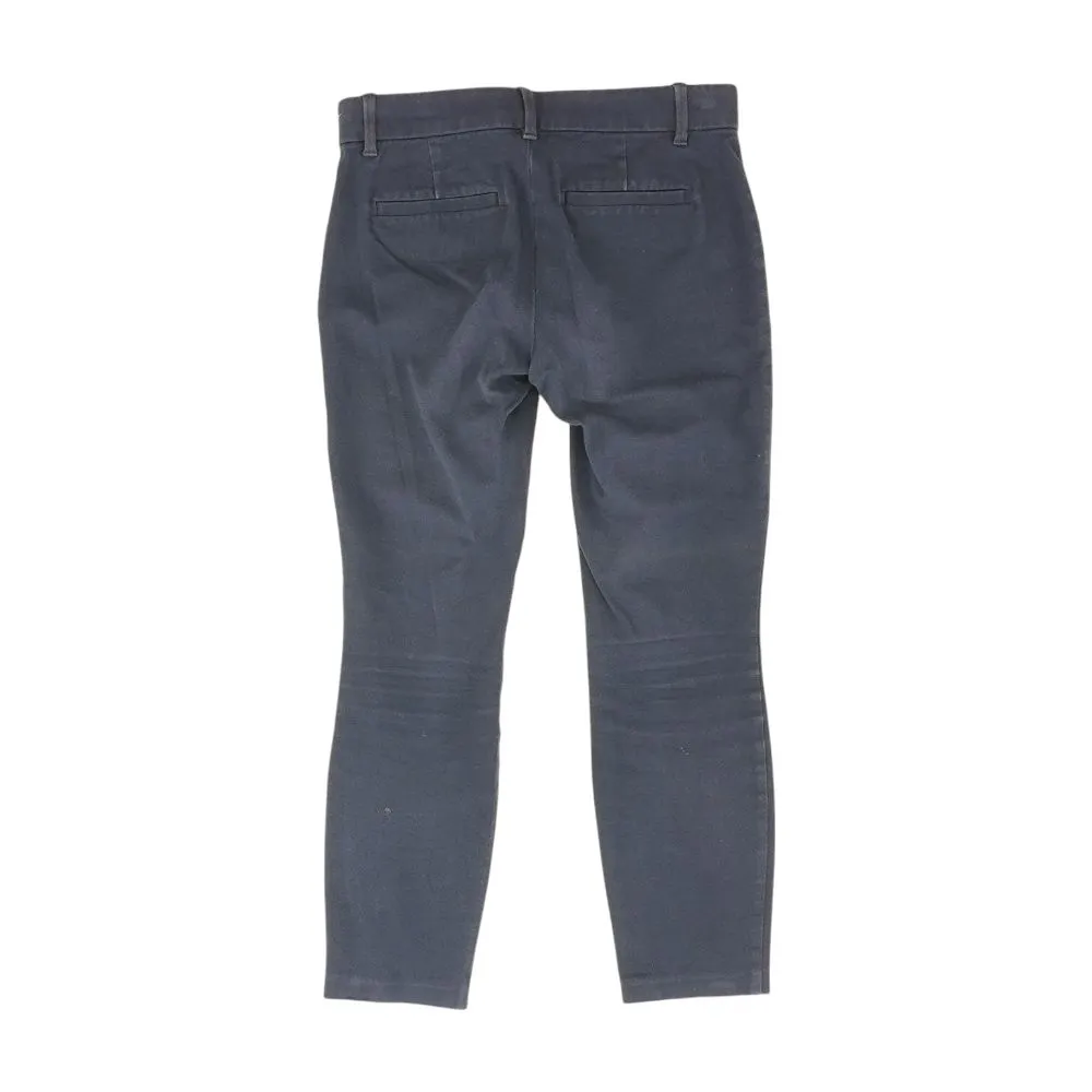 Navy Solid Chino Pants