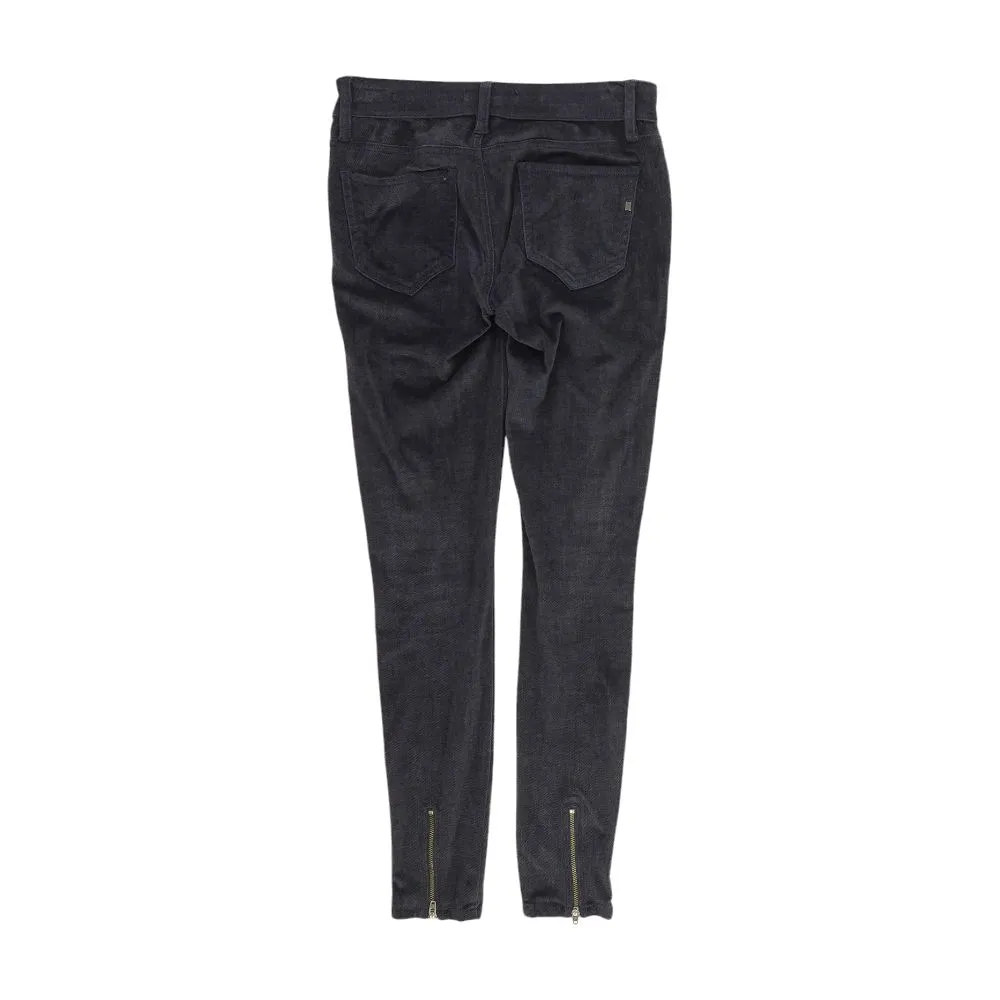 Navy Solid Chino Pants