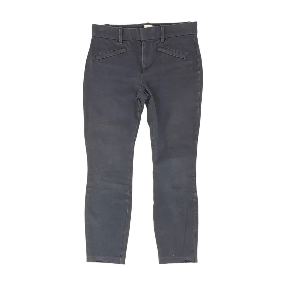 Navy Solid Chino Pants
