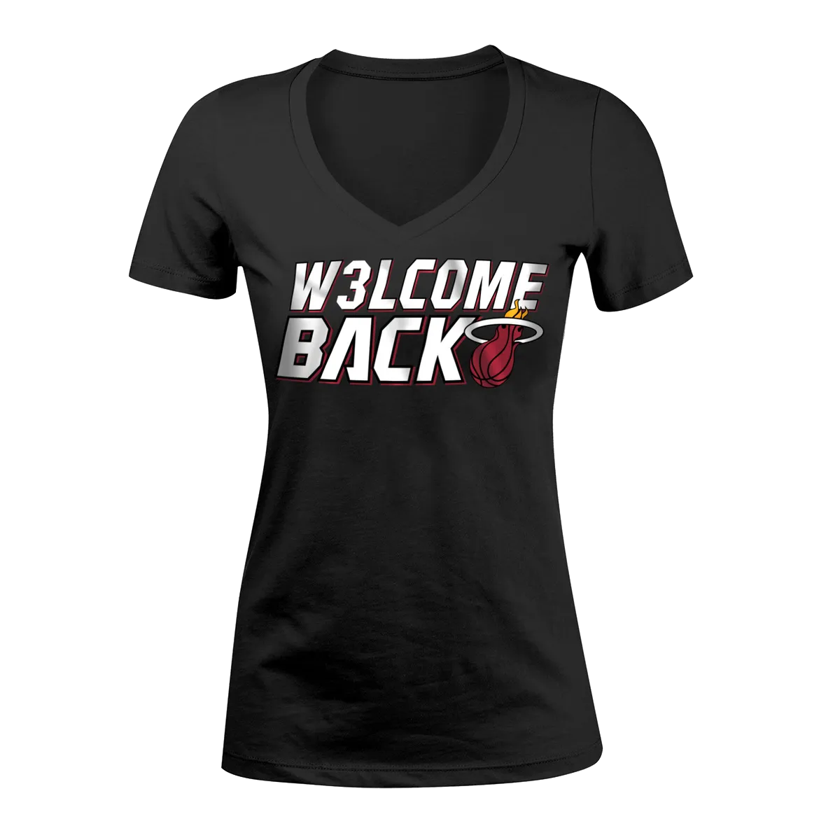 New ERA Miami HEAT Women's Welcome Back Wade Tee