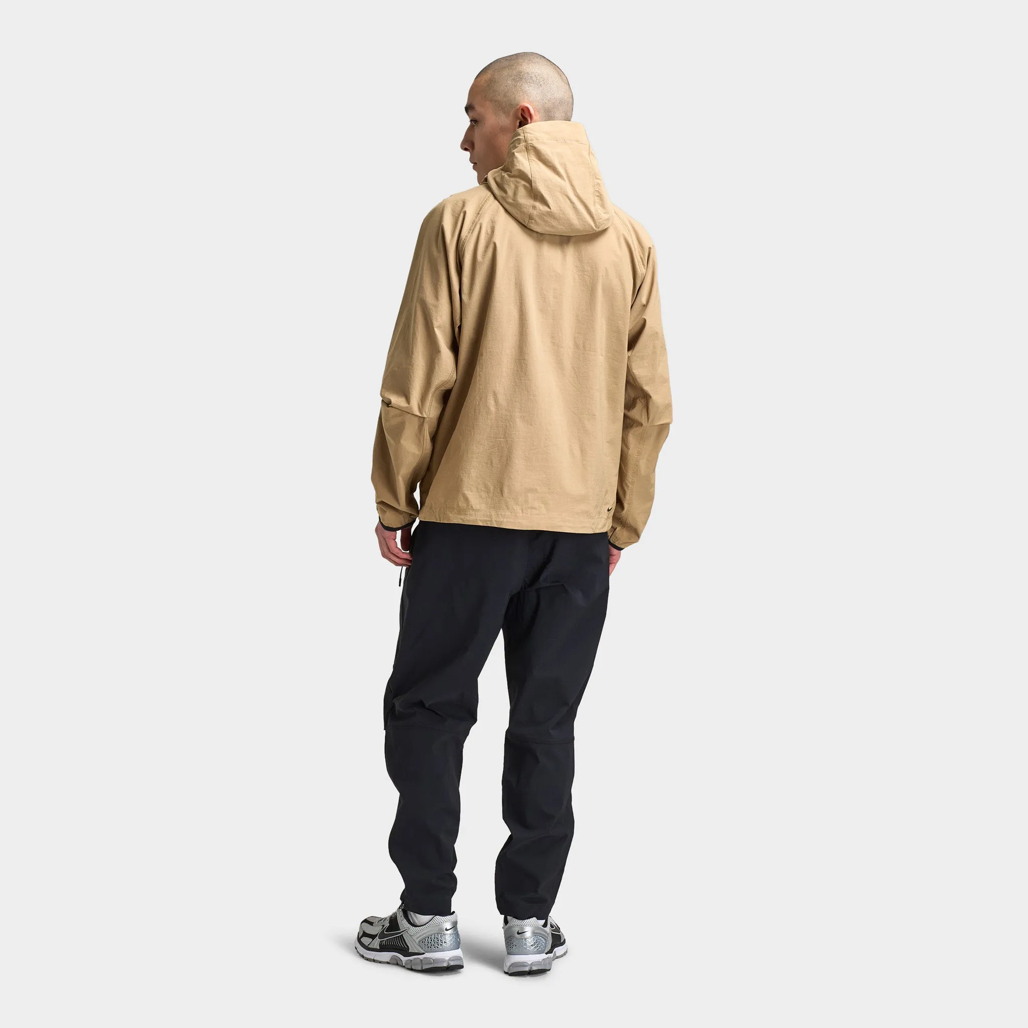 Nike Tech Woven Full Zip Windrunner Jacket Parachute Beige / Parachute Beige - Black
