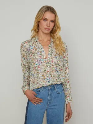Nina Silk Blouse