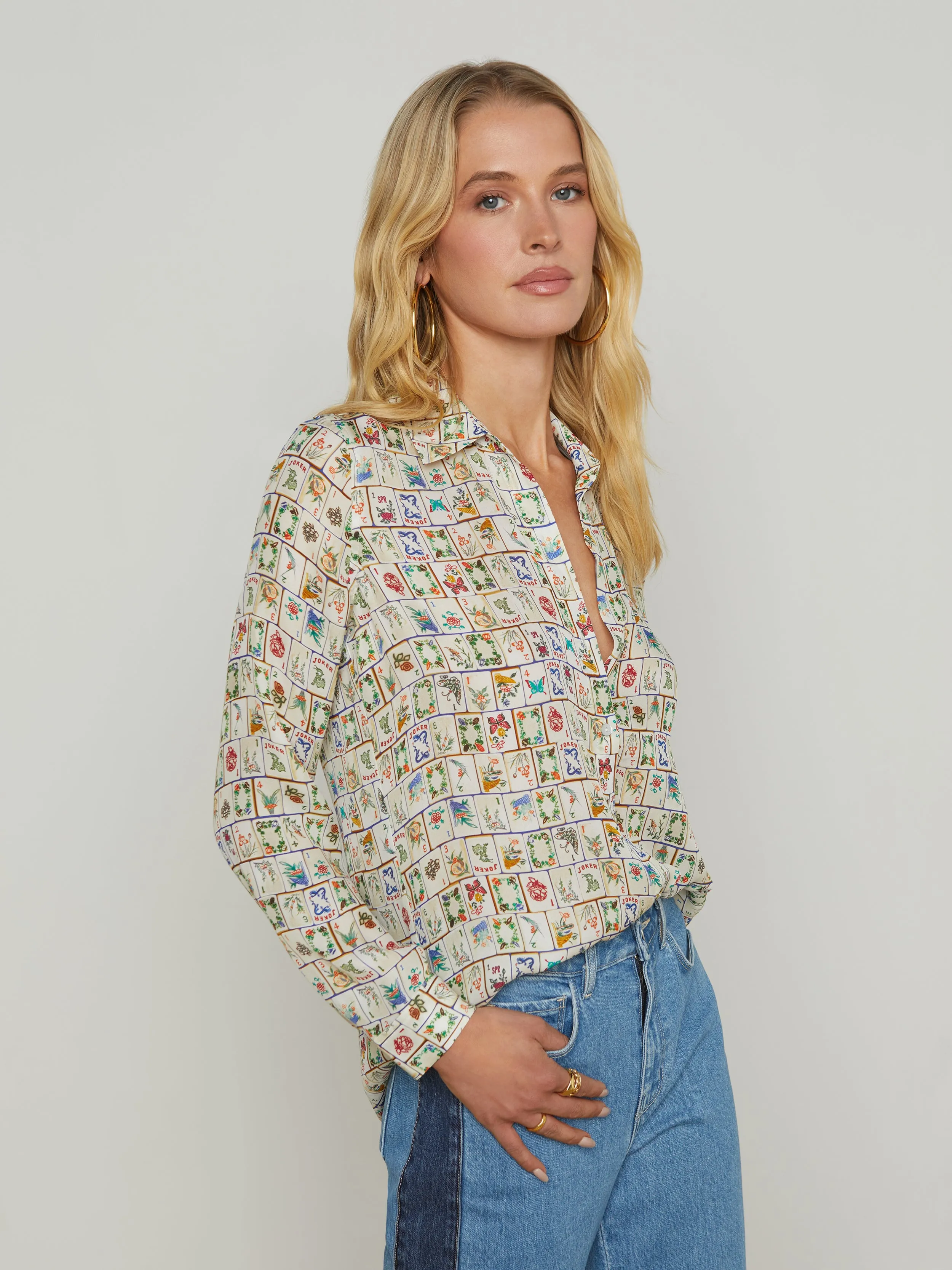 Nina Silk Blouse