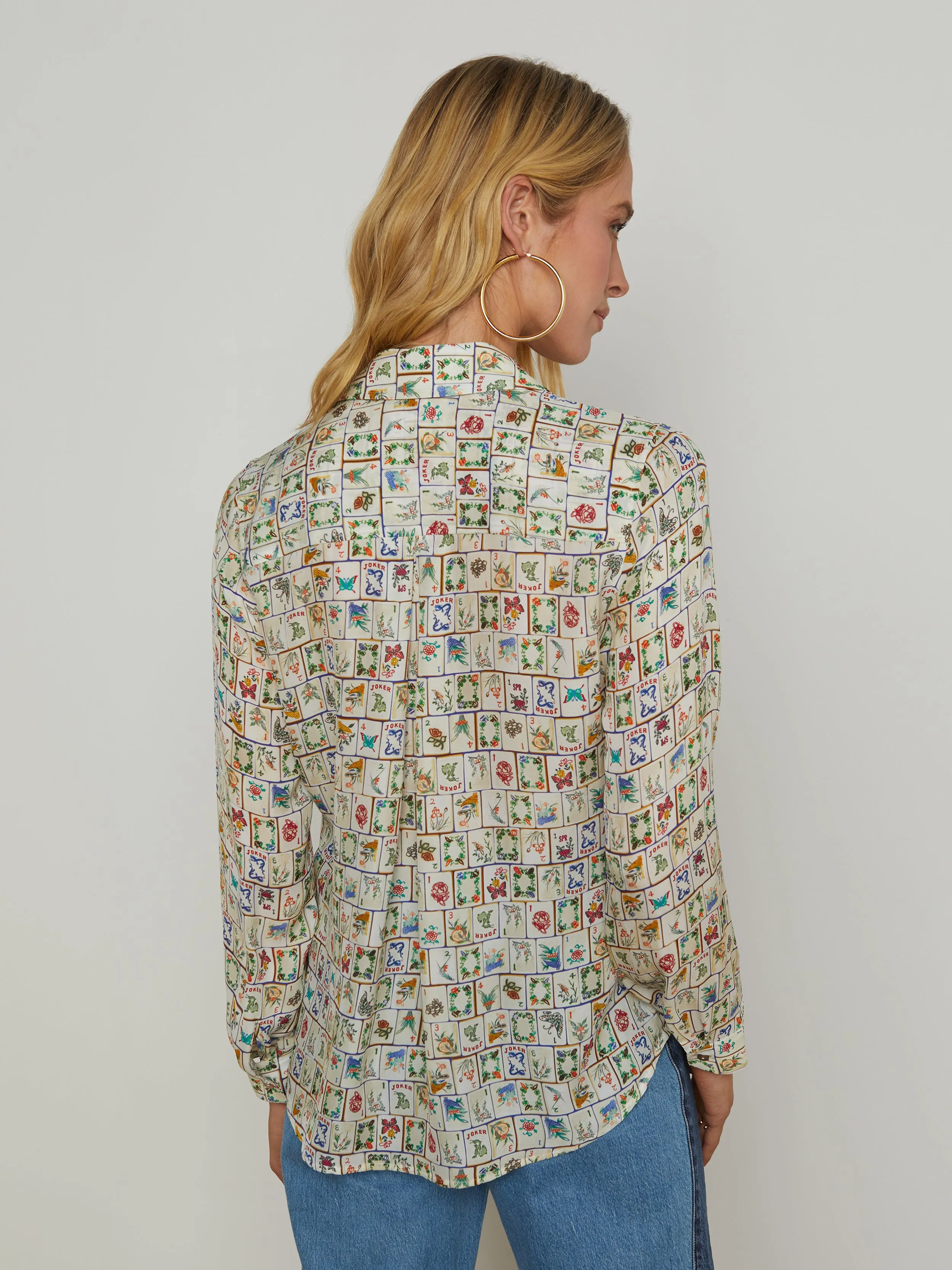 Nina Silk Blouse