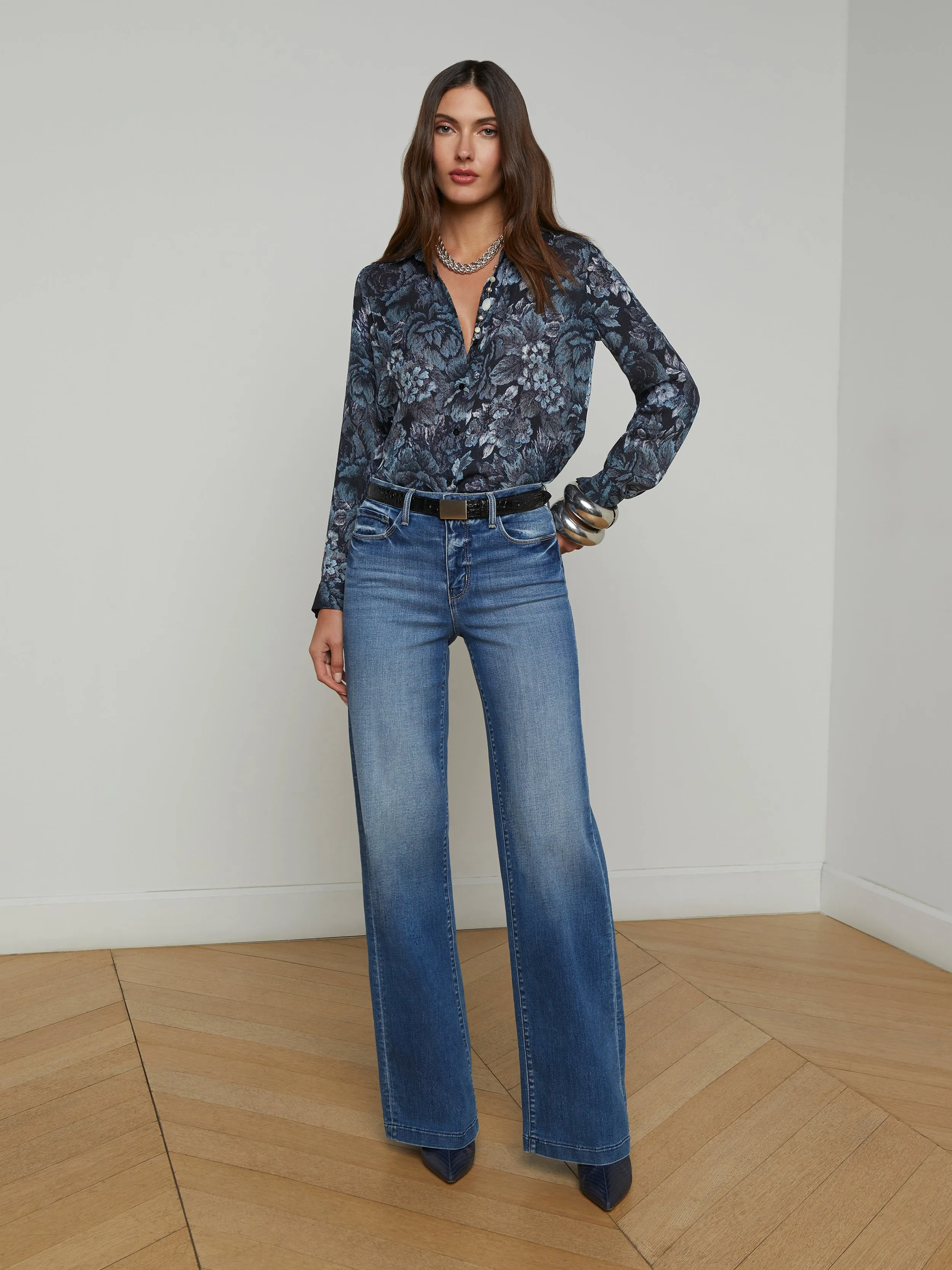 Nina Silk Blouse
