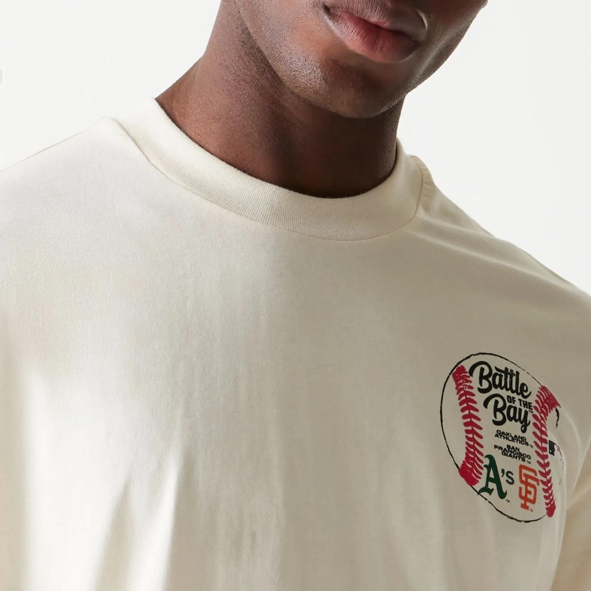 Oakland Athletics Battle of the Bay White T-Shirt