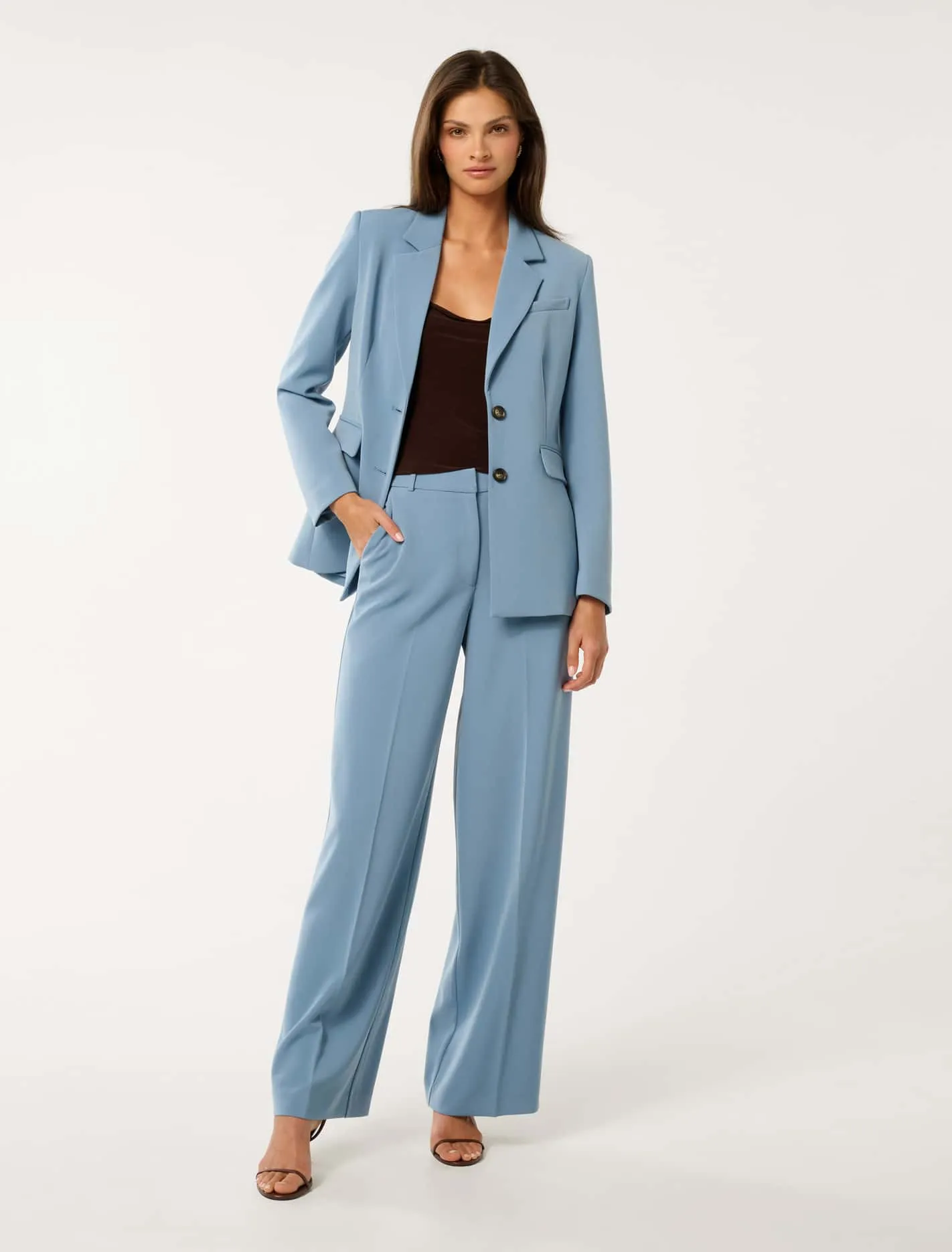 Oaklyn Pleat Wide Leg Pants