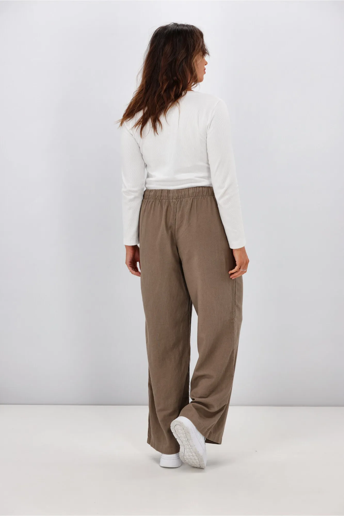 ONLY Caro Pant Walnut