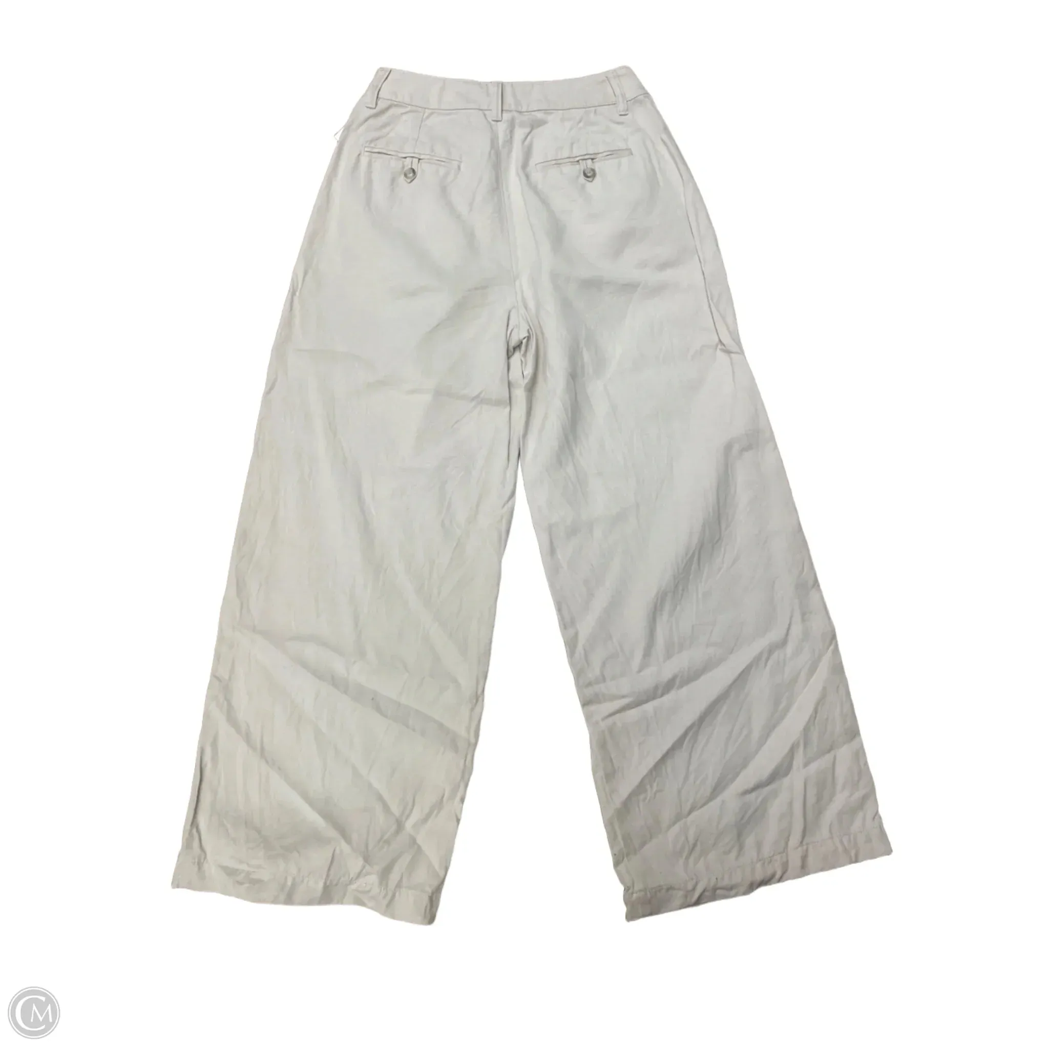 Pants Wide Leg By Madewell In Tan, Size: 0p