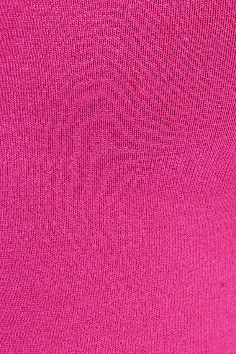 Pink Knit Lounge Pants