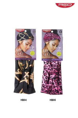 RED BY KISS WIDE SILKY HEADWRAP