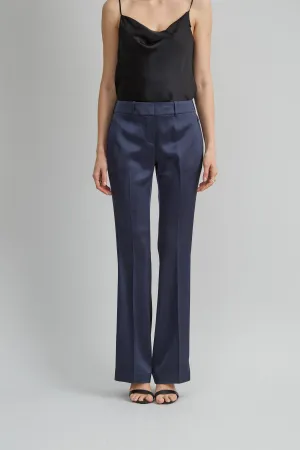 Satin Fit & Flare Pant