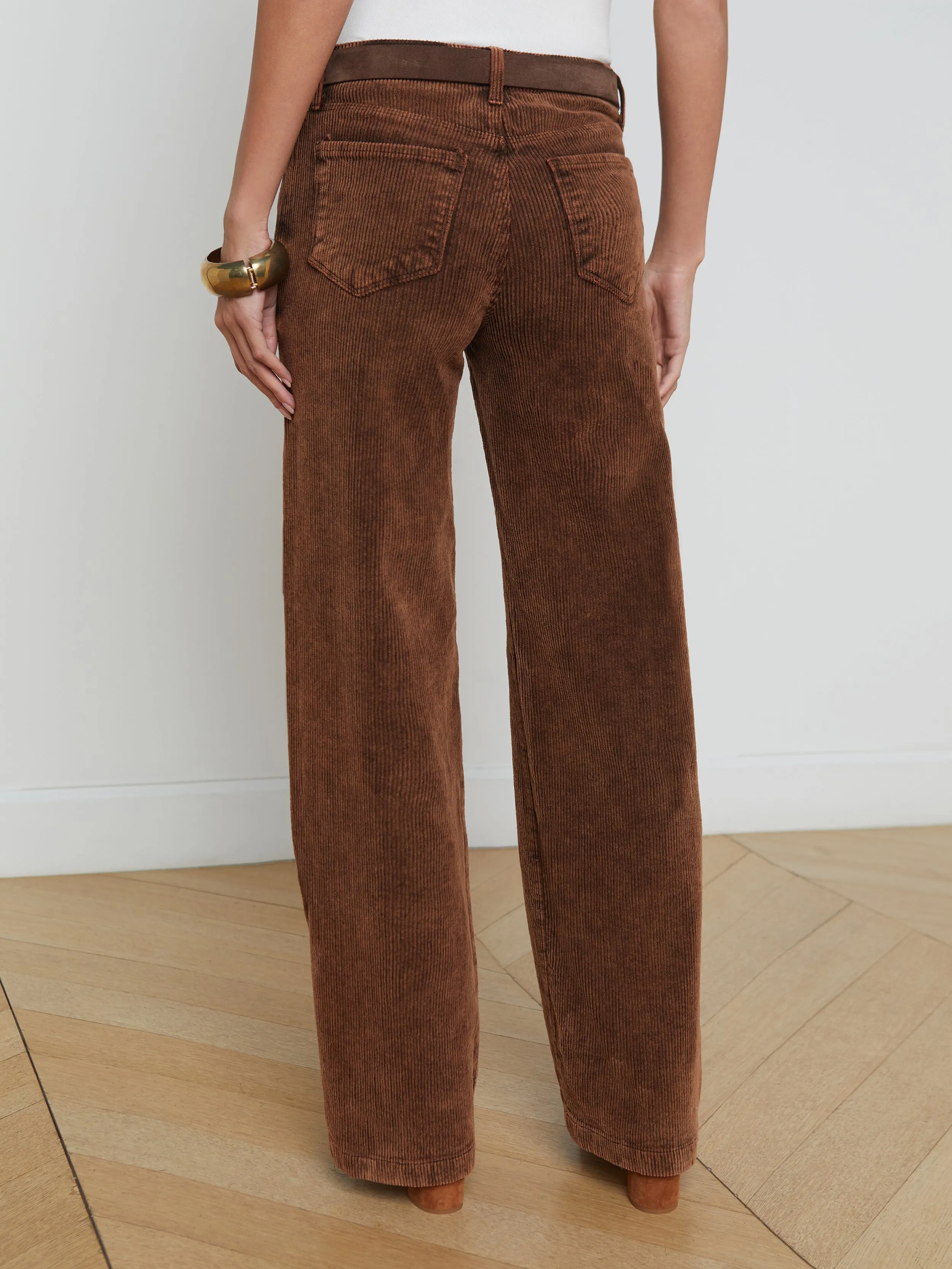 Scottie Corduroy Wide-Leg Jean
