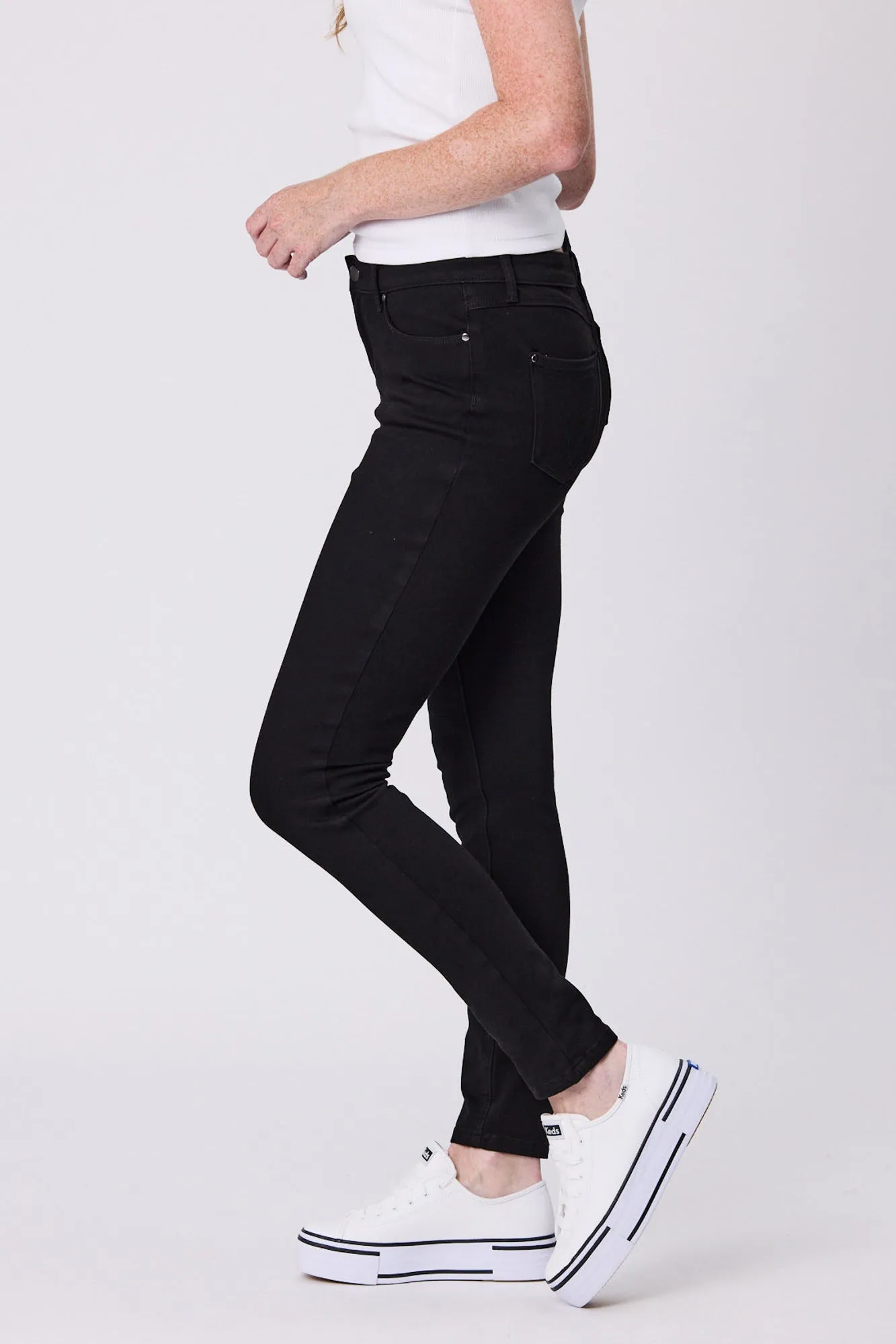 Shine On Label Sculpt Denim Black