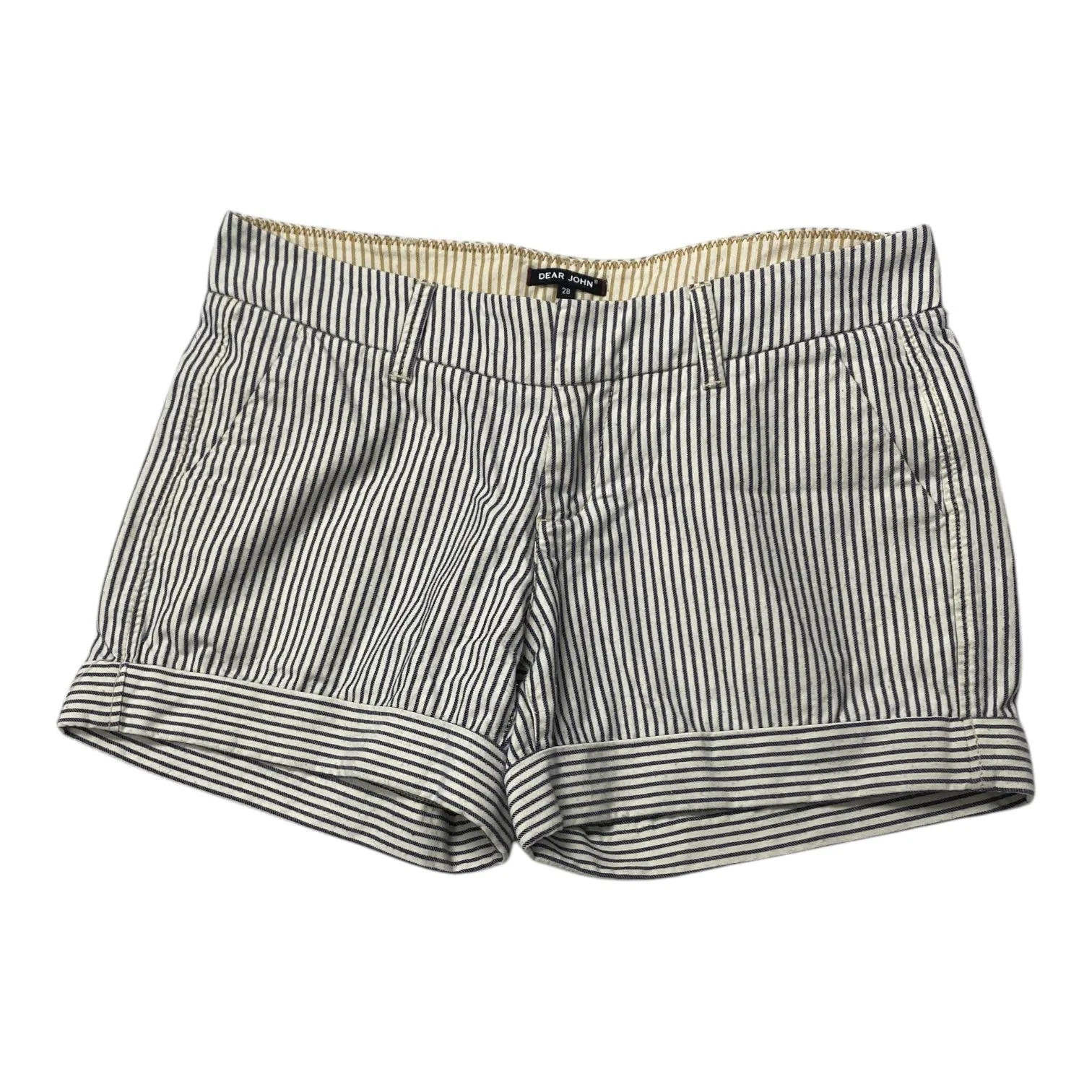Shorts By Dear John In Striped Pattern, Size:6