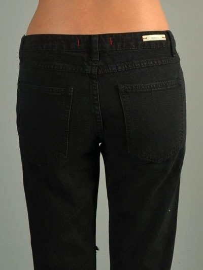 Signature 8 Destroyed Boyfriend Jeans IP629B Black