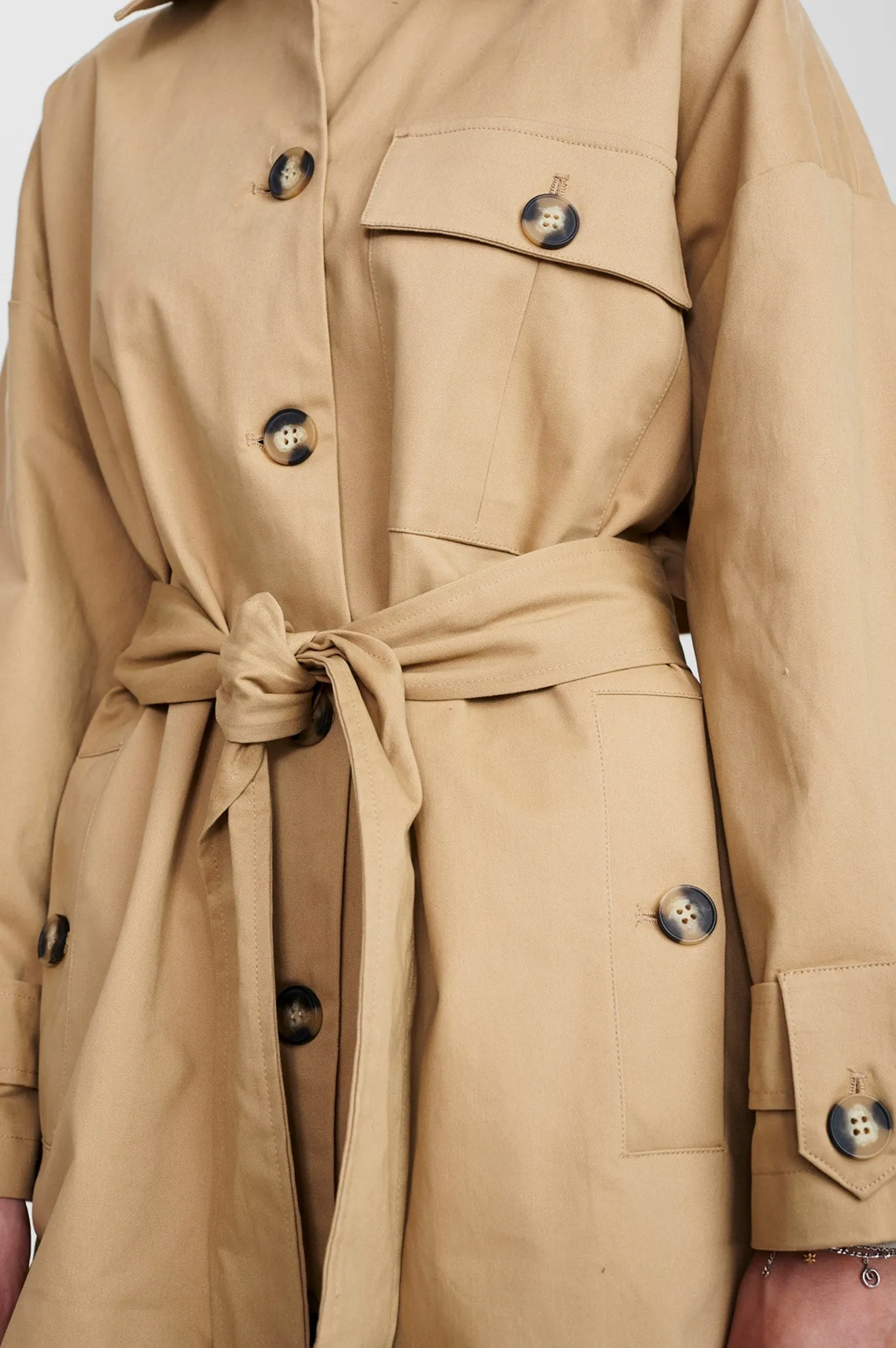SISIDONA COAT - Croissant