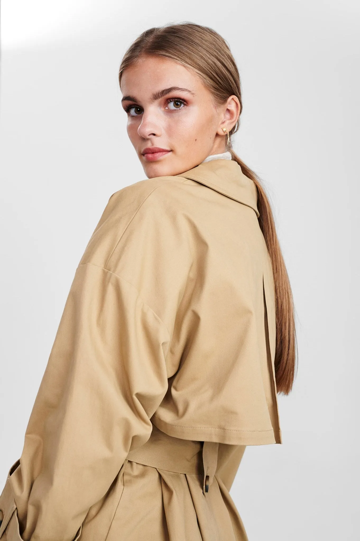 SISIDONA COAT - Croissant