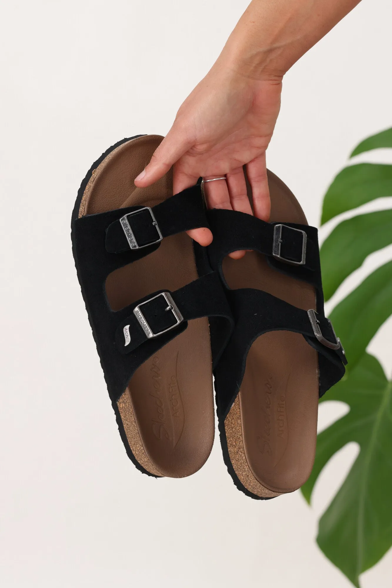 Skechers Arch Fit Granola Sandal Black