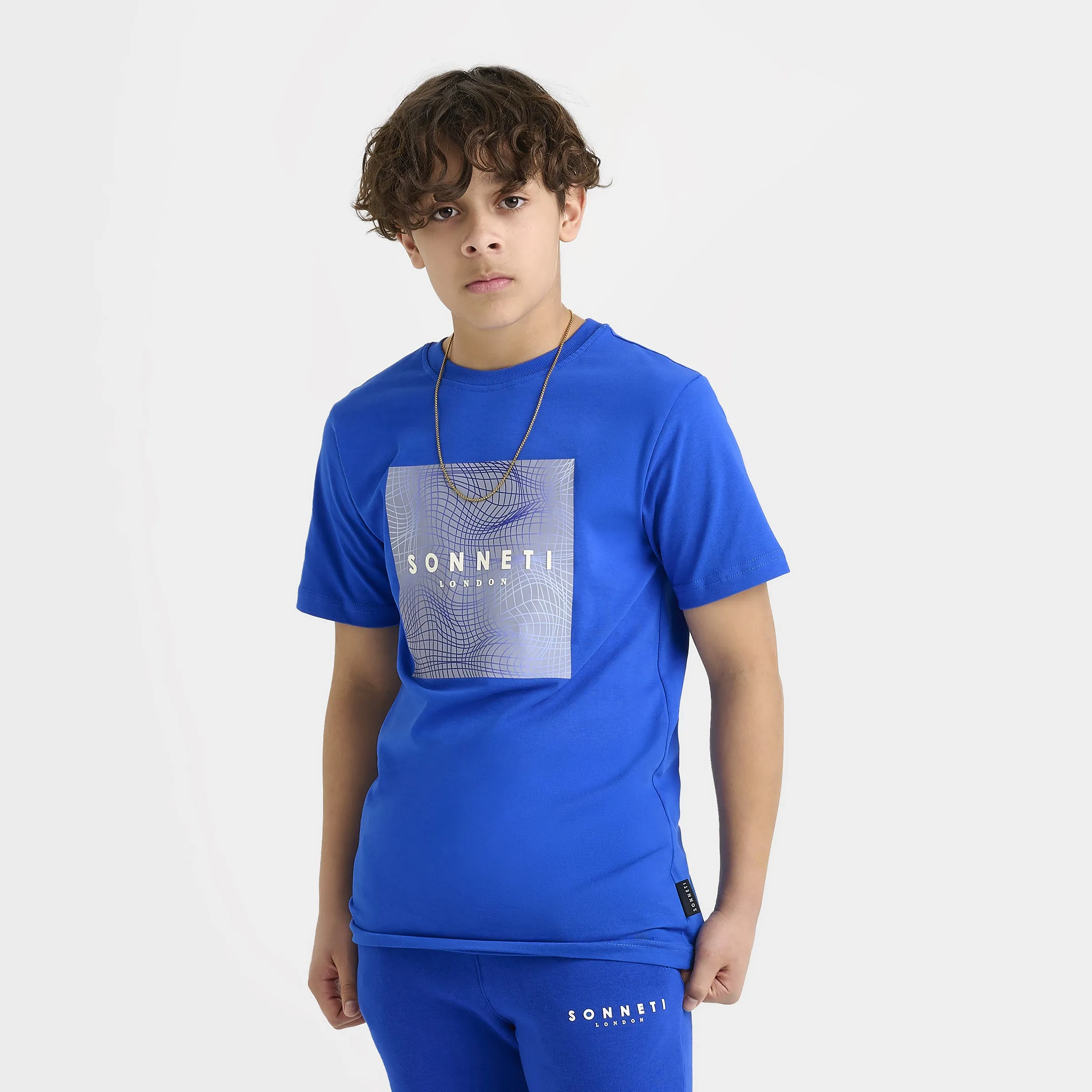 Sonneti Juniors' Elvaner Tee / Blue