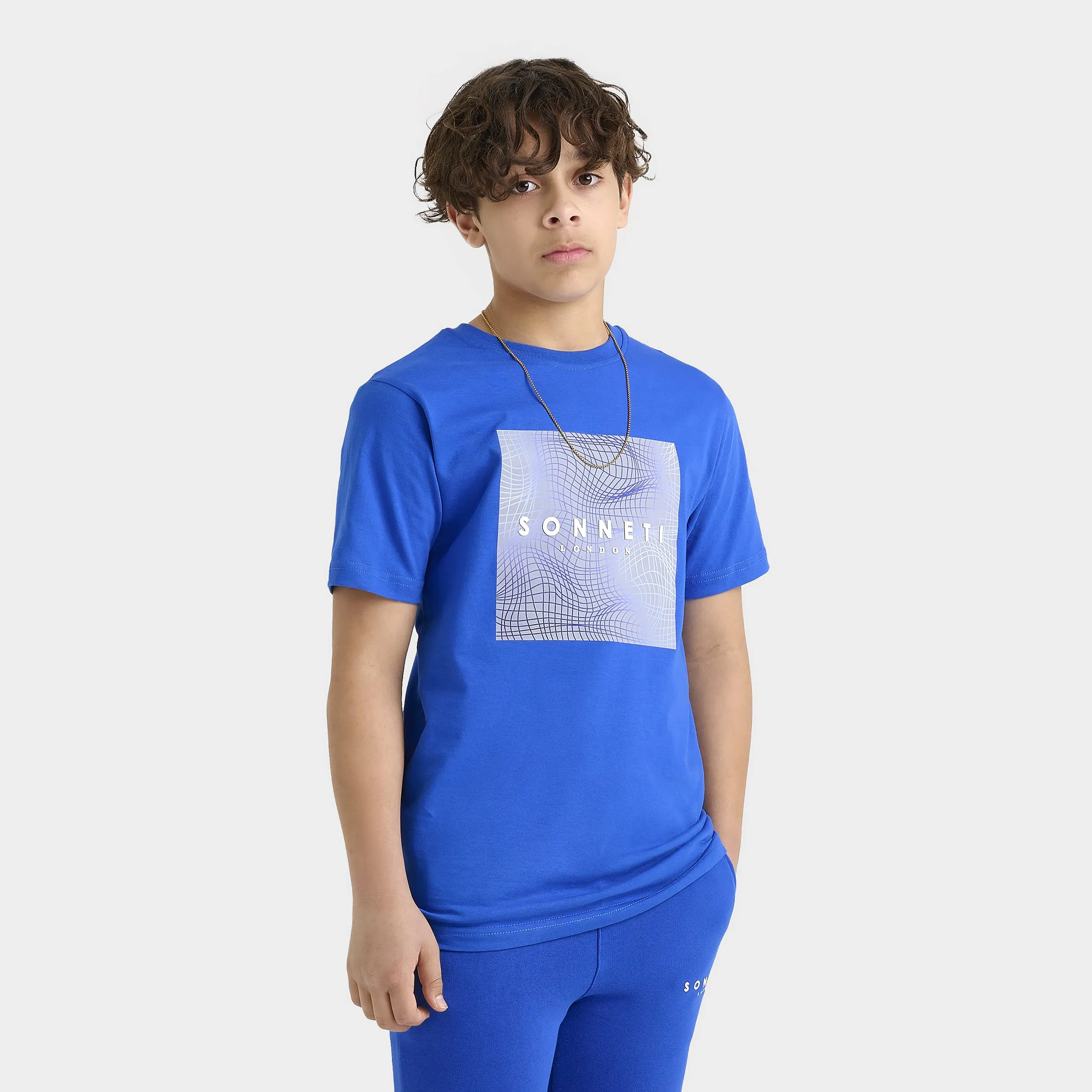Sonneti Juniors' Elvaner Tee / Blue