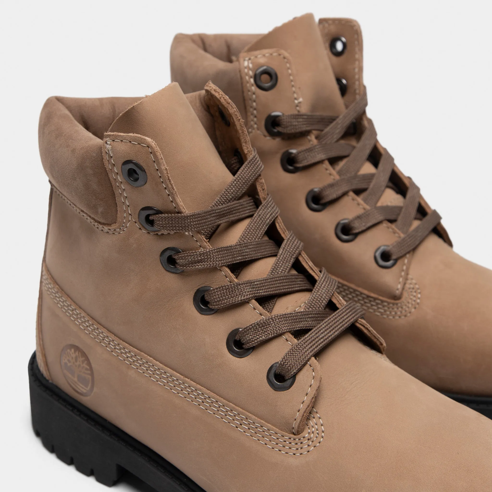 Timberland Juniors' 6-Inch Premium Waterproof Boot / Beige