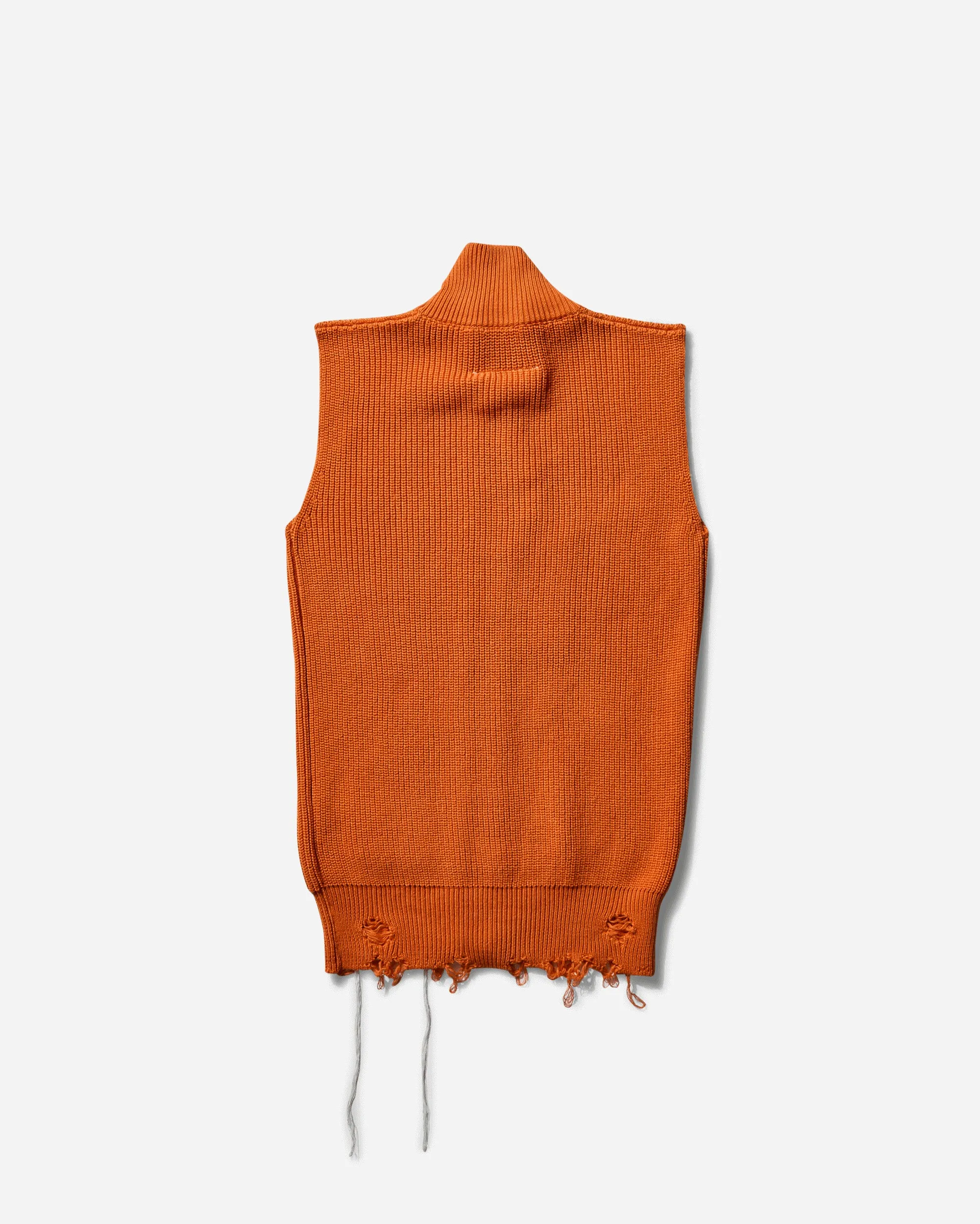 Women's Zipped Gilet Orange