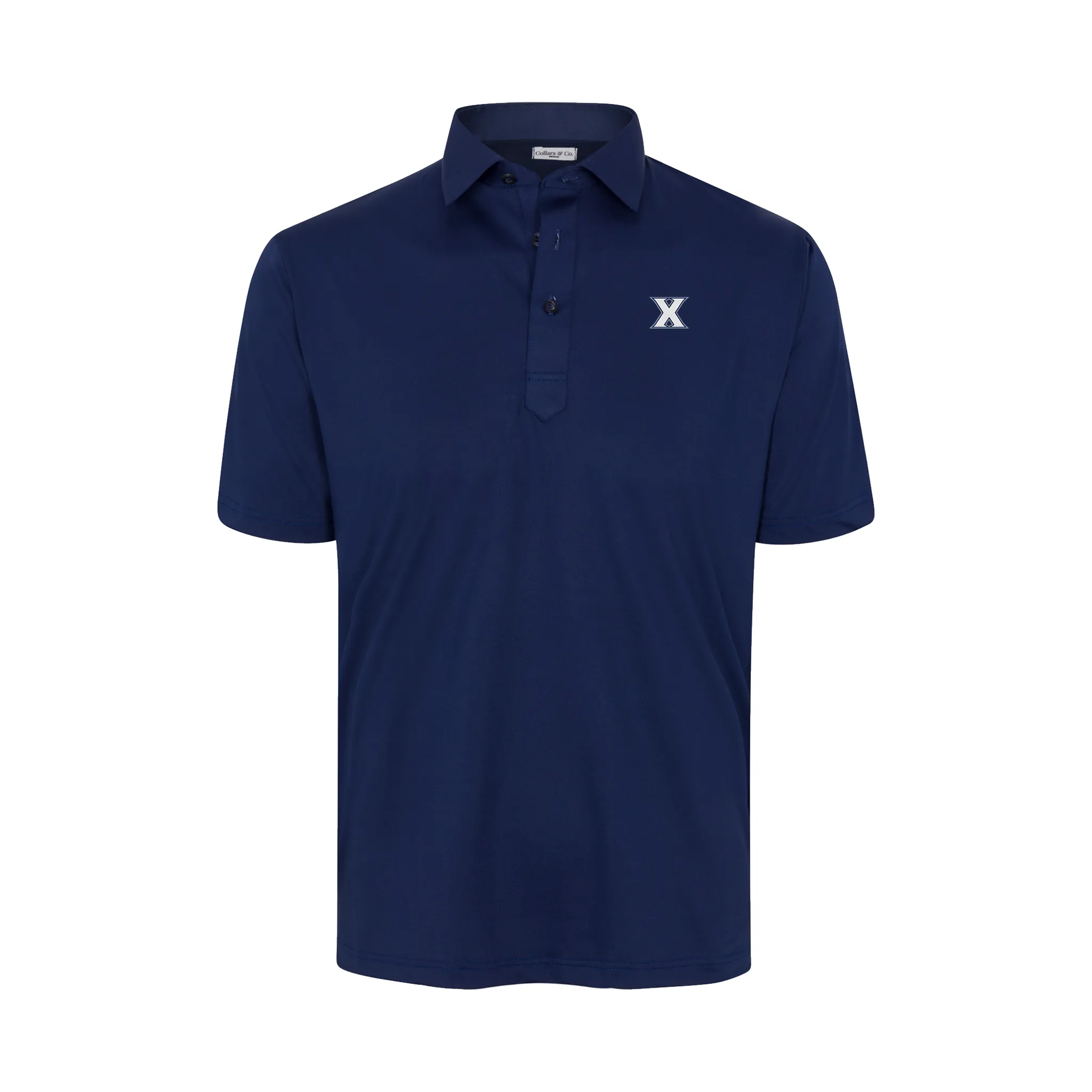 Xavier Featherweight Flex Polo Navy